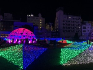 s_天文館ミリオネーション2019　プラレイン　PlaRain　天文館公園　イルミネーション　鹿児島　和晃プラスチック9